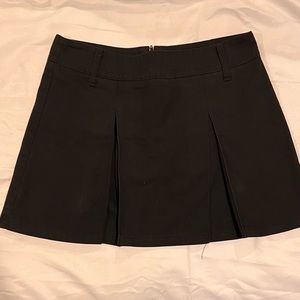 black dickies mini skirt/school girl skirt